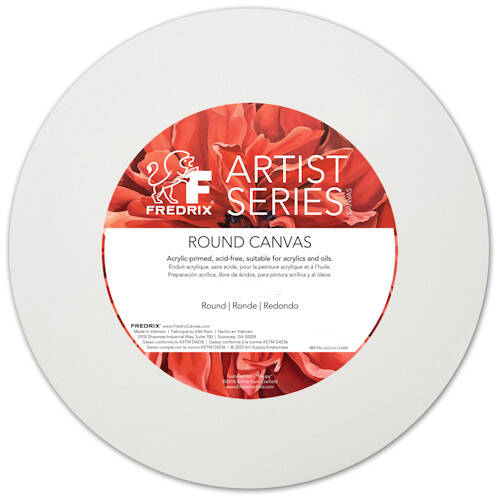 【メーカー直送】 Disc Fredrix Round Canvas 10 画材
