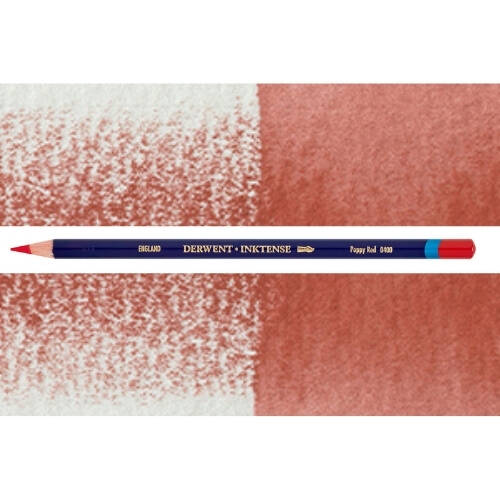 Derwent Inktense Pencil Poppy Red (0400)