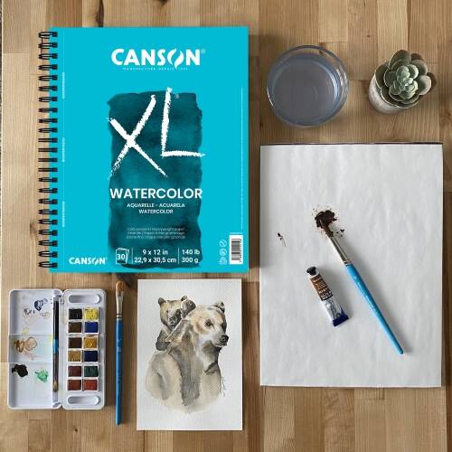 Canson Watercolor Paper, Pads