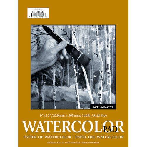 Jack Richeson Watercolor Paper Pads