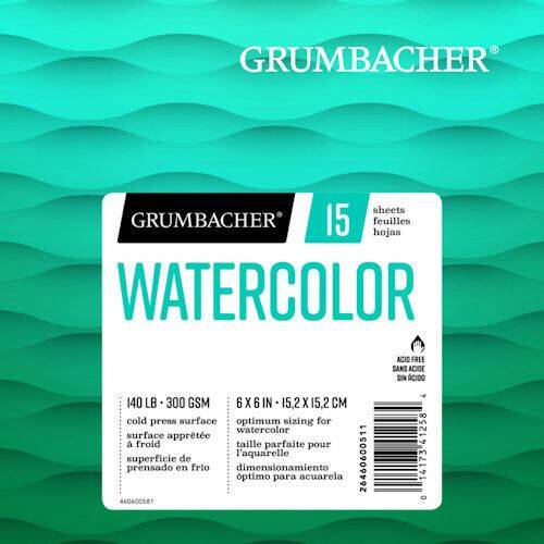 Grumbacher Watercolur Paper Pads