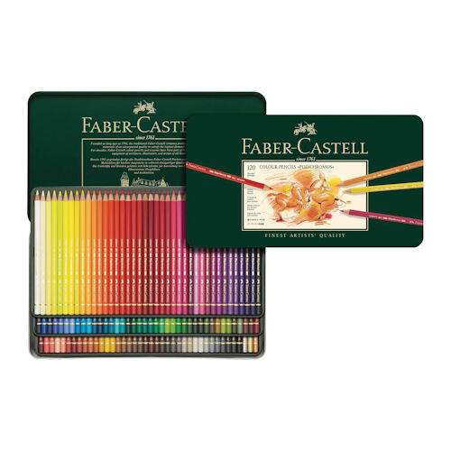 Faber-Castell Polychromos 120色セット Polychromos 色鉛筆120色木箱セット – ファーバーカステル公式
