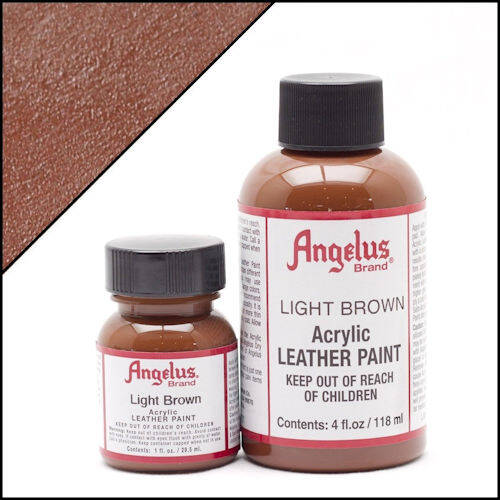 Angelus Standard Leather Paint Light Brown Delta Art